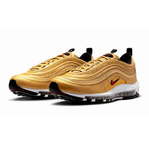 Nike Air Max 97 OG (Womens Size 5.5) Shoes DQ9131 700 Golden Bullet